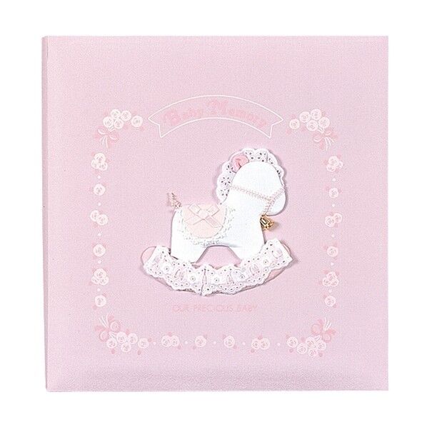 フエルアルバム誕生用 ベビーメモリー ピンク ピンク ア-LB-505-P 1点