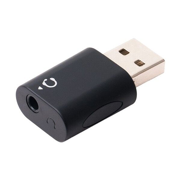 PC用オーディオUSB変換アダプタ 4極