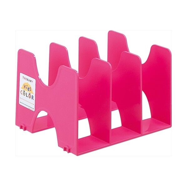 セラピーキッズカラーフリーブックスタンドピンク ピンク フボ-TC9-KP 1点