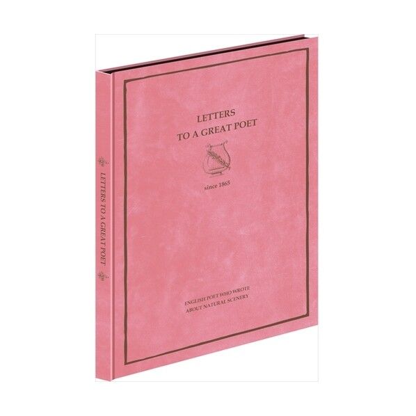 100年ブック式クラシック/A4ノビ/レトロ/ピンク