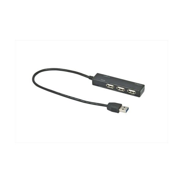 3プラス1ポートUSB3.0ハブ/ブラック UH-3014BK 1点