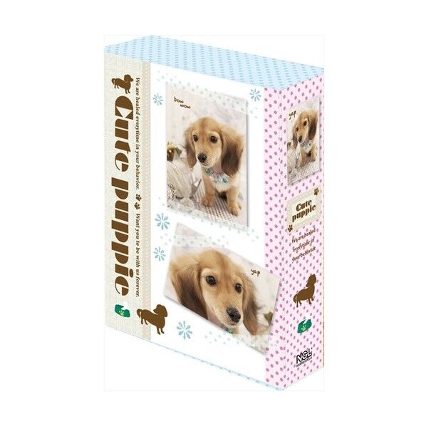 3冊ポケットアルバム180キユ-ト パピ-