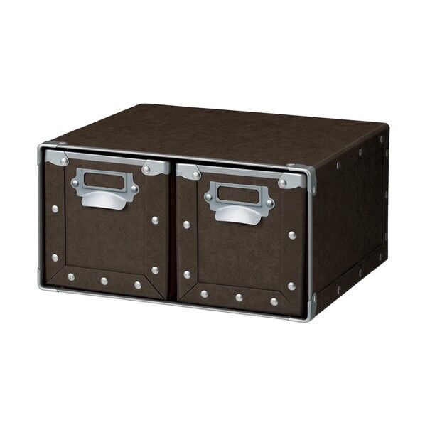 CDケース2列 ブラック FBD-NC201BK 1点