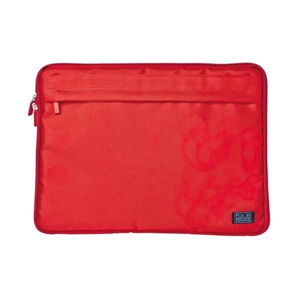 FIX IN~13.3インチ スリムタイプ レッド SZC-FIXS002R 1点...