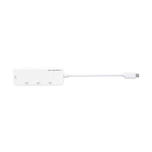 TYPEC USB3.1ハブ/4ポート/W UH-C3174W 1点