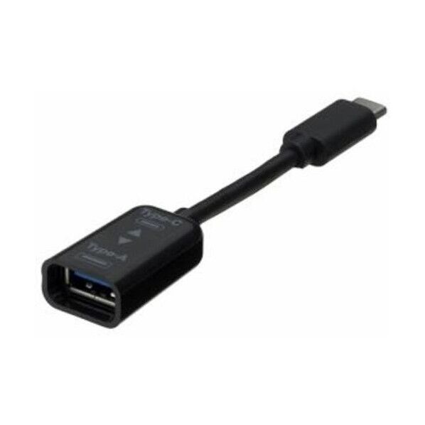  USB3.1/A-C変換ケーブル/10cm/ブラック ZUH-CAR301BK 1点...