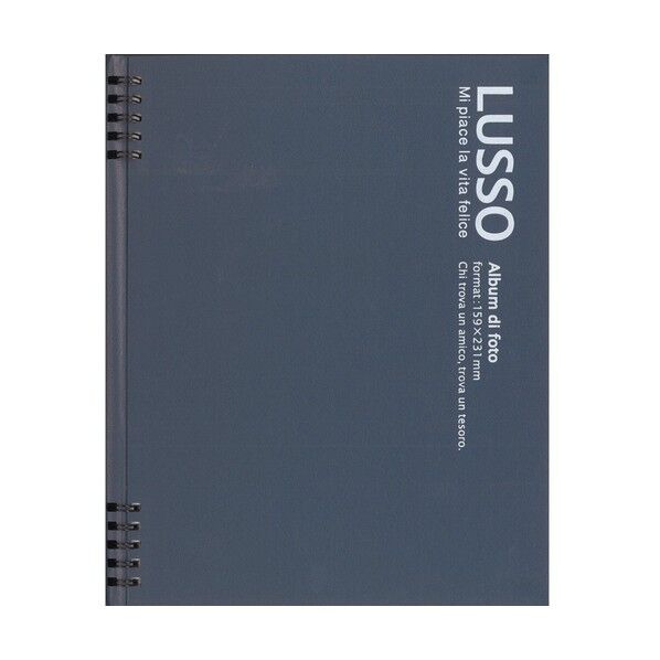 Wリングかける～の台紙アルバムKG2/ルッソ/ダークブルー ダークブルー LUWK-K2-DB 1点