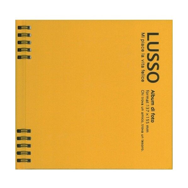 Wリングかける～の台紙アルバムL1/ルッソオレンジイエロー