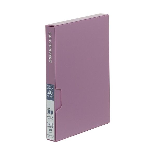 イージーストッカー3/2L判1段40枚/ピンク E3P2L-40-P 1点