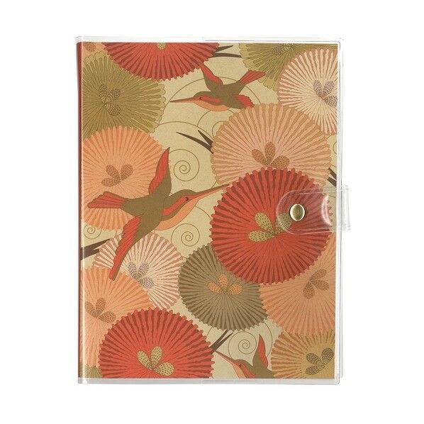 カバーポケットアルバム L401 和柄レッド