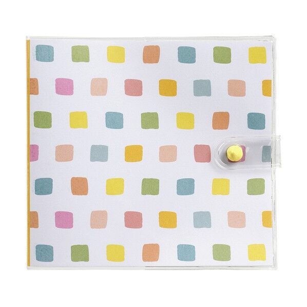 カバーポケットアルバム/127201/水彩スクエア