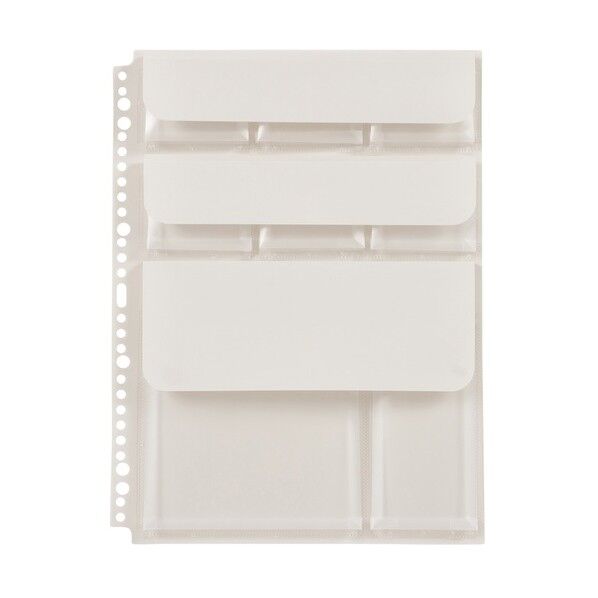  くらしのファイル A4 アクセサリーポケット グレー CLAF-RA42GY 1点...