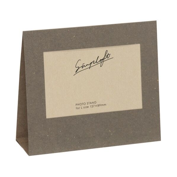 シンプラフト/フォトスタンド3枚組/L判/グレー PSL-SPT-N 1点