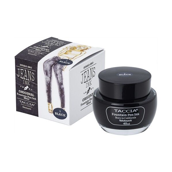 すなおいろジーンズインク水性染料40ml1-ブラック 40ml ブラック TFPI-WD401-1 1点...