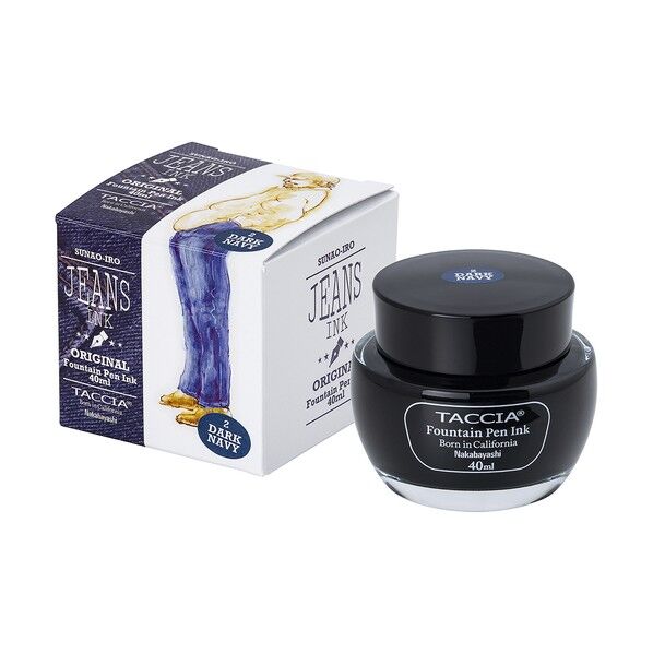 すなおいろジーンズインク水性染料40ml2-ダークネイビー 40ml ダークネイビー TFPI-WD401-2 1点...