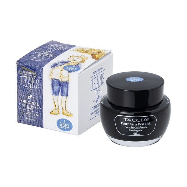 すなおいろジーンズインク水性染料40ml5-グレイネイビー TFPI-WD401-5 1点...