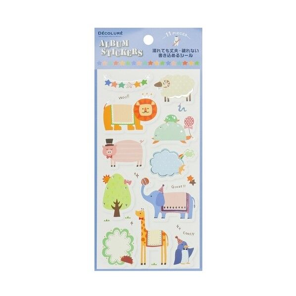 デコルーレ アルバムステッカー2 アニマル