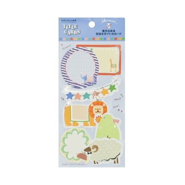 デコルーレ タイトルカード2 ナチュラル