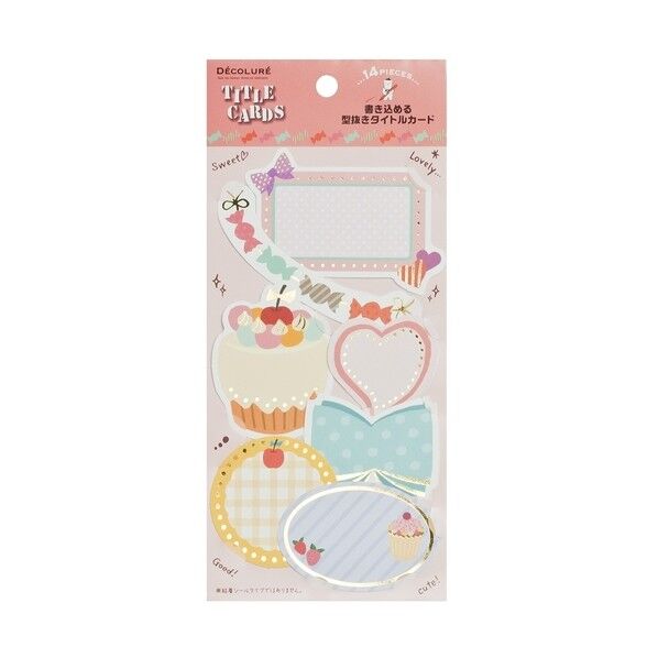 デコルーレ タイトルカード2 ナチュラル