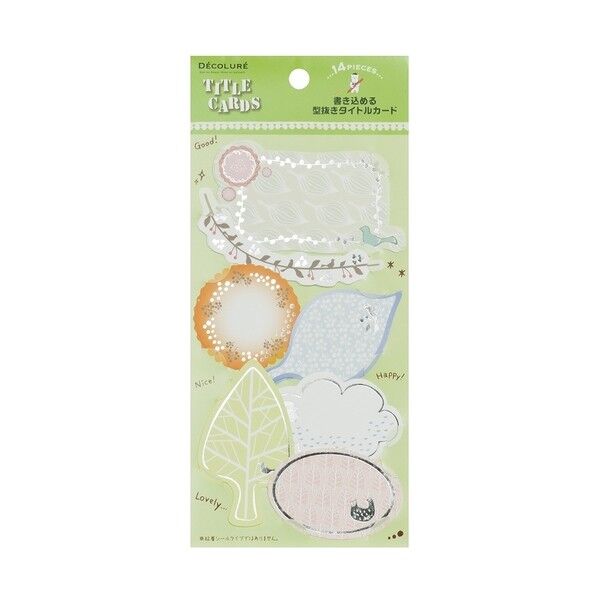 デコルーレ タイトルカード2 ナチュラル