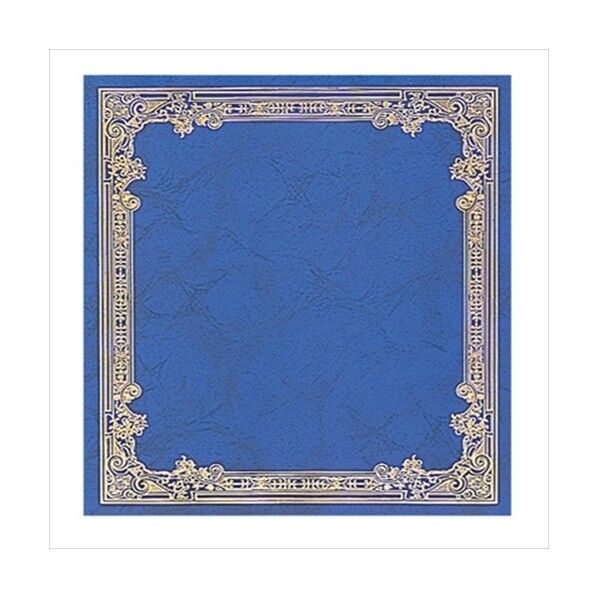 フヤスアルバムLサイズ10枚台紙/ブルー ブルー LF-102-B 1点