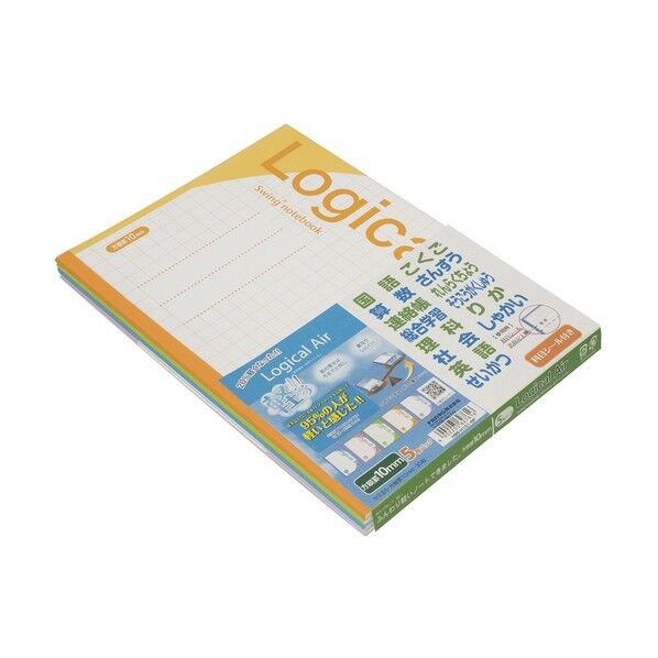 ロジカルエアー方眼10ミリB5 30枚