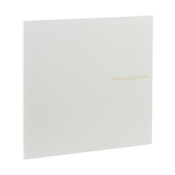 寄せ書き&写真台紙スクエア/色紙サイズ/ホワイト