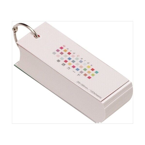 単語カ-ド35*95/120枚/ブル-