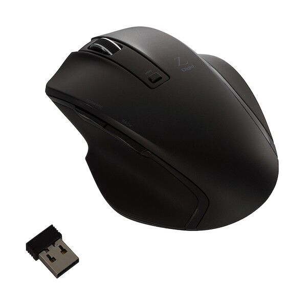 無線5ボタンBlueLEDマウス ブラック MUS-RKF129BK 1点