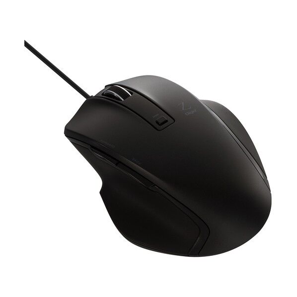 有線5ボタンBlueLEDマウス ブラック MUS-UKF130BK 1点...