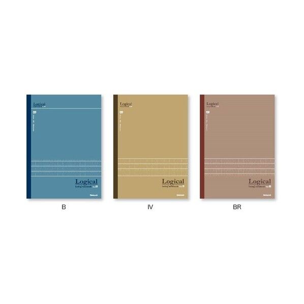 ロジカルノート セミB5 クラシックカラー B罫 NB507B-3P 3冊...