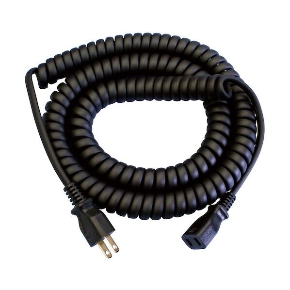 カーリータップ 黒 最大3m 抗菌 EC-03BK 1本