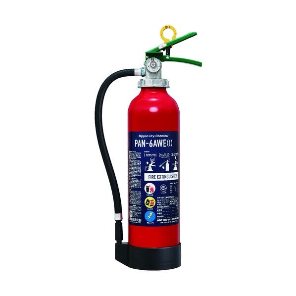 ABC粉末消火器 本体 6型 蓄圧式