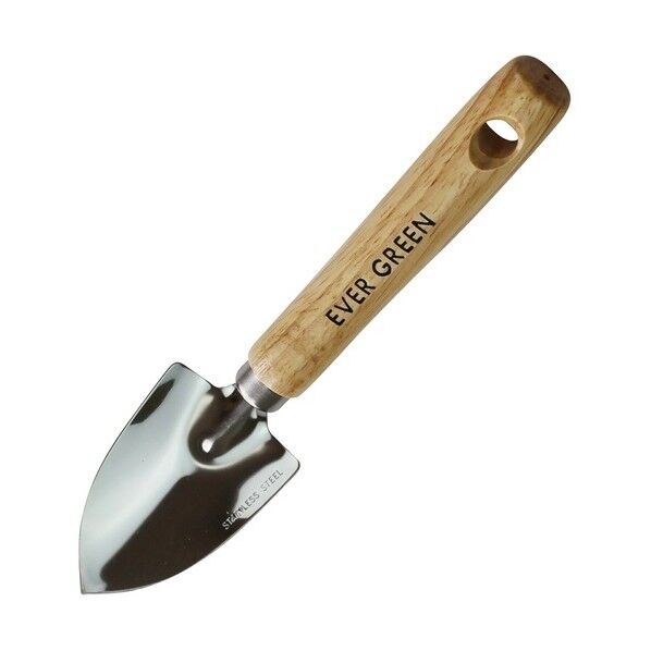 EG 木柄ステンレスミニスコップ 501771 1点