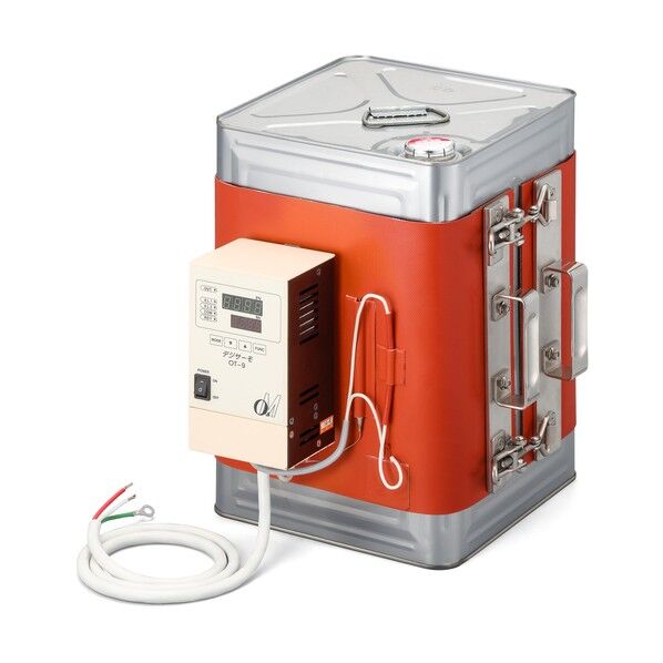 一斗缶用ヒーター OT-9付 200V 1000W 900×250