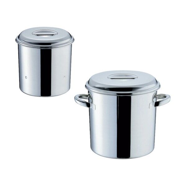 18-8 テーパーキッチンポット 10cm 10017310 1個