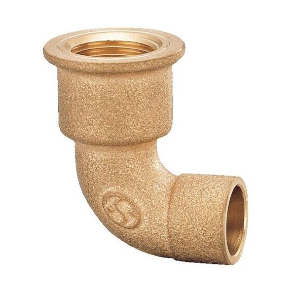 製作所 首長水栓エルボ Rp1/2×Φ22.22 PD-018-S 1点