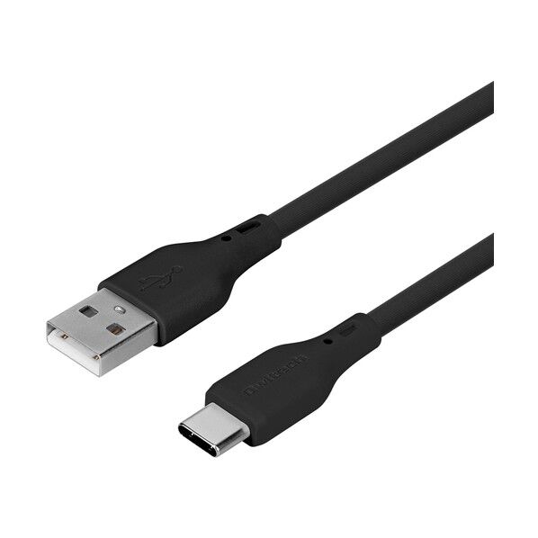 バイオマス素材使用 耐屈曲2万回以上 急速充電3A/データ転送USB Type-A to Type-C エコナミクスケーブル