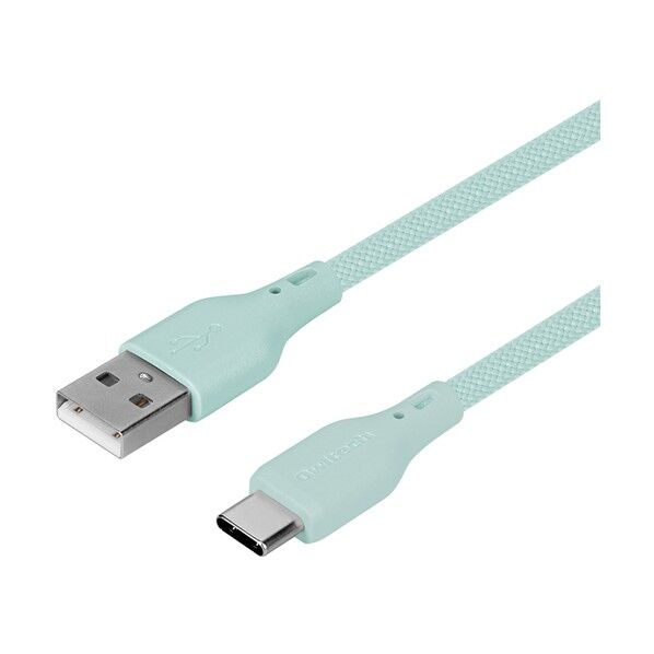 超やわらかで断線に強い 耐屈曲3万回以上 急速充電3A/データ転送 Type-A to Type-C シリコンケーブル