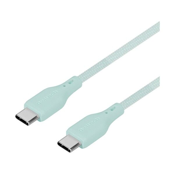 超やわらかで断線に強い 耐屈曲3万回以上 PD60W充電/データ転送 Type-C to Type-C シリコンケーブル