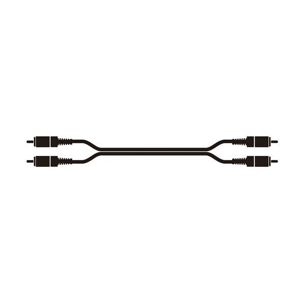 ラインケーブル ピンプラグX2ーピンプラグX2