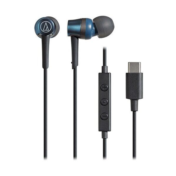 USB Type-C用 イヤホン ATH-CKD3C BL 1個