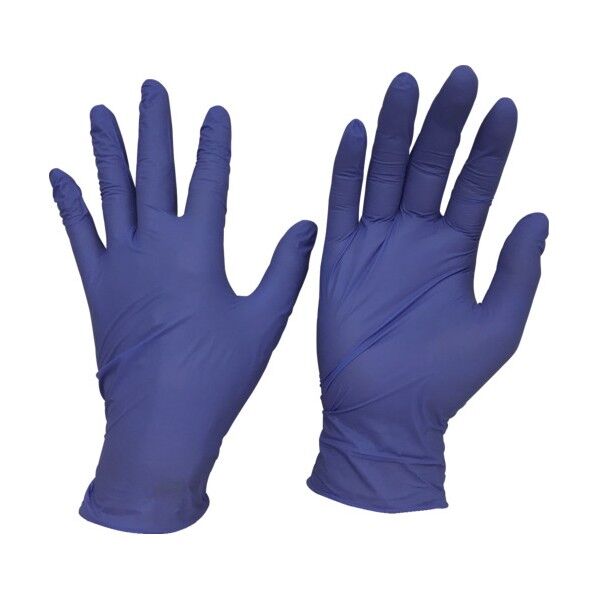 エコソフト(R)スマートニトリルグローブ ブルー SS OM-387B SS 200枚