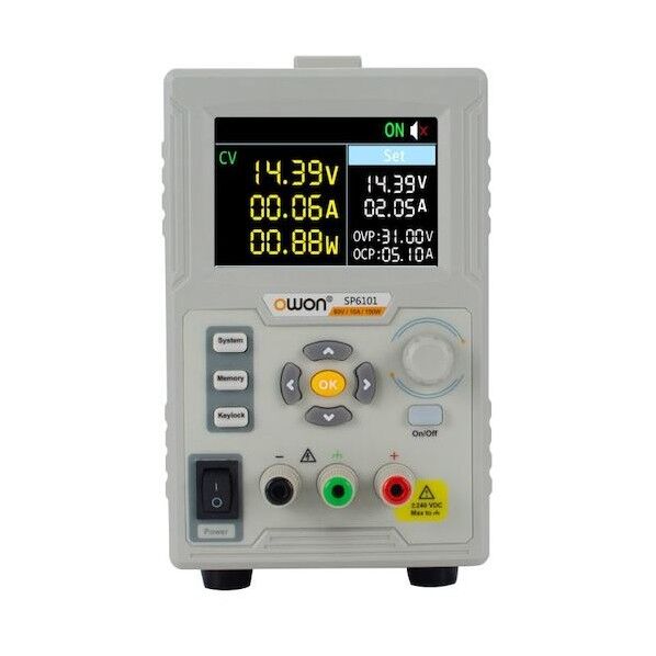 プログラマブルDC電源 (60V/10A 1ch 最大150W) SP6101 1個