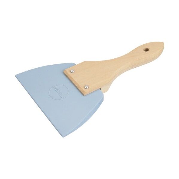 シリコンブルー柄付ゴムベラ 耐熱 耐薬品 大 3003040004 1点