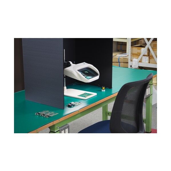 有機EL照明拡大鏡 OLIGHT6ーB2XAR+目視検査ブース OLIGHT6-B2XAR+MOKUSIKENSABOOTH 1式...