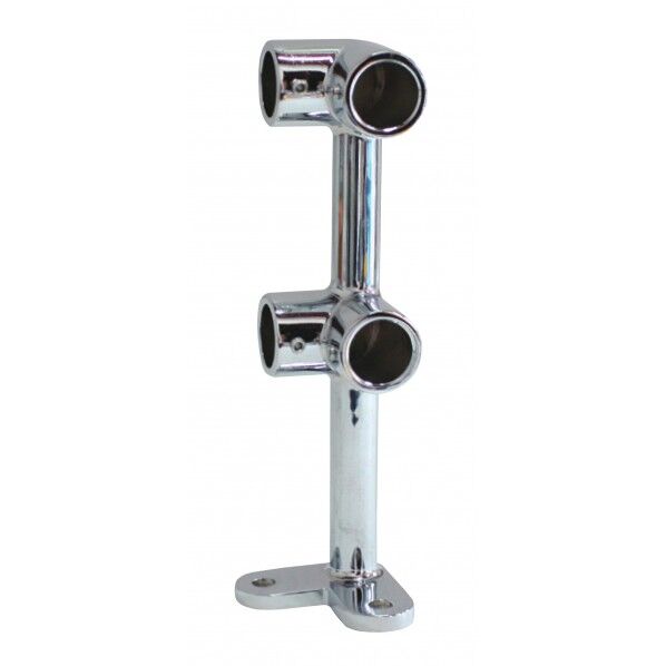 【車両艤装部品】亜鉛製 支柱金具(コーナー支柱)