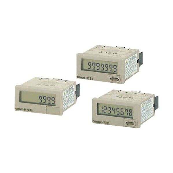 カウンター(電池内蔵タイプ) ライトグレー H7EC-N 1個