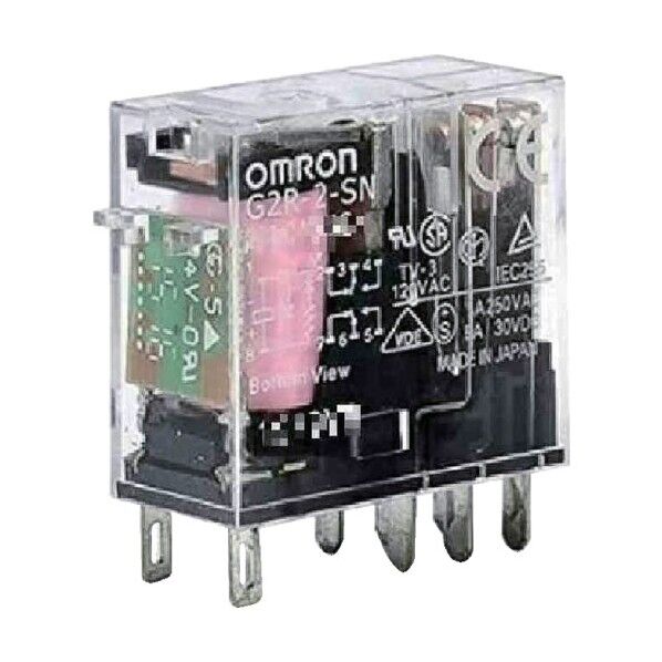 ミニパワーリレー (プラグイン端子タイプ) 動作表示灯内蔵型 G2R-2-SN AC200/(220) 1個