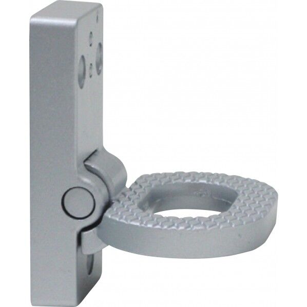 車両艤装部品 脚掛け踏み金具 折り畳み式 (受幅)114mm 19AK114A-L 1個